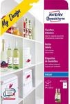 Avery Bottle Labels Inkjet 5 sheet A4
