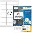 HERMA 10300, HERMA Abl&ouml;sbare Etiketten A4, 63,5 x 29,6 mm, wei&szlig;
