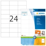 HERMA 8644, HERMA PREMIUM Etiketten A4, 70 x 37 mm, wei&szlig;, permanent haftend
