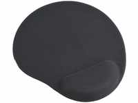 Gembird MP-GEL-BK, Gembird MP-GEL-BLACK - mouse pad with wrist pillow