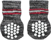 Trixie TX19502, Trixie Dog Socks Grey S-M (2 pcs.) non-slip