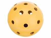 Ball with holes ø 7 cm natural rubber