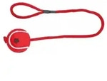 Trixie Tennis Ball on a Rope &oslash; 6/50 cm assorted colours