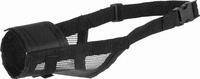Trixie TX19263, Trixie Muzzle with net insert polyester M black