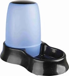 Trixie TX24762, Trixie Food and Water Dispenser 1.5 l/28 x 20 x 17 cm assorted