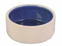 Bowl ceramic 2.3 l/ø 22 cm cream/blue