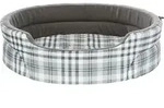 Lucky bed oval 55 × 45 cm grey/white Lucky bed oval 55 × 45 cm grey/white