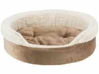Trixie TX37052, Trixie Cosma bed oval 60 × 50 cm brown/beige