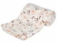 Lingo blanket soft fleece 150 × 100 cm white/beige