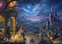 Schmidt SCH4848, Schmidt Puzzle - Thomas Kinkade: Disney - The Beauty and the Beast