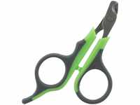 Trixie Claw scissors plastic/stainless steel 8 cm grey/green