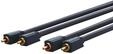 ClickTronic RCA Stereo Cable - 0.5m