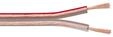 Pro Lautsprecher Kabel 0.5mm Clear - 10m
