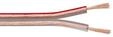 Pro Lautsprecher Kabel 2.5mm Clear - 25m