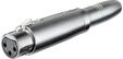Pro XLR Adapter 3pin XLR F - Jack Mono F