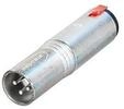 Neutrik XLR to 6.3 mm stereo female adapter