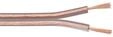 Pro Speaker cable transparent CCA