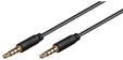 Pro MiniJack 3.5mm Slim 4P - Bk - 2m