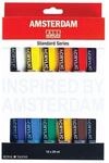 Talens Amsterdam Acrylic Paint Standard Set 12pcs.