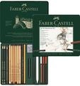 Faber-Castell Set Pitt Monochrome medium Metalletui