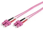 Fiber Optic Multimode Patch Cord - 2m - Rosa - 2m