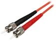 StarTech.com 50FIBLCST1, StarTech.com Multimode 50/125 Duplex Fiber Patch Cable LC