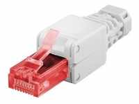 Tool-free RJ45 network connector CAT 6 UTP unshielded