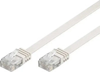 Pro LAN CAT 6 UTP Flat - Wei&szlig; - 1m