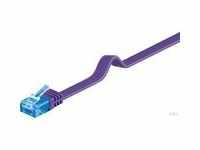 CAT 6A flat-patch cable U/UTP violet