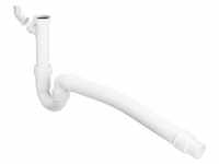 pipe odour trap flexible 112 x 40/50 mm white