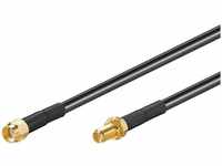 Pro RP-SMA WLAN antenna extension cable - 5m