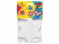 Hama Ironing beads Pegboards-heart and Star