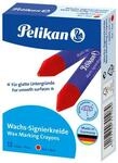 Pelikan Wachs-Signierkreide f&uuml;r glatte Untergr&uuml;nde Schachtel mit 12 St&uuml;ck Rot