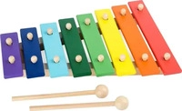 Small Foot 4619, Small Foot - Wooden Xylophone Colorful