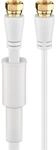 Pro Flat SAT antenna cable (80 dB) 2x shielded weatherproof 7.5m