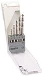 5-piece Brad point drill bit set