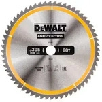 Dewalt Construction Circular Saw Blade Stationary - Fine Finish 305mm 60T