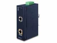 IPOE-162 Industrial IEEE 802.3at Gigabit Power over Ethernet Plus Injector (Mid-span)