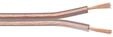 Pro Speaker cable transparent CCA