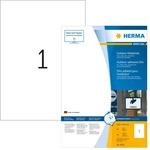 HERMA 9543, HERMA Wetterfeste Outdoor-Folienetiketten A4, 210 x 297 mm, wei&szlig;, extrem