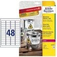 Avery Zweckform L4778-8 - labels - 384 label(s) - 45.7 x 21.2 mm