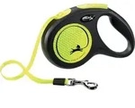 New NEON leash M 5M 25KG black/neon yellow