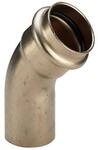 Viega Profipress bend 45&deg; 22 Copper/bright 292515