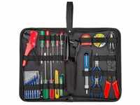 Fixpoint Tool bag with soldering set - 20-piece tool set in