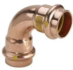 Profipress G bend 90&deg; 22 Copper/bright 345488
