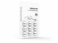 CableDrop mini - White - 9-pack