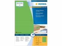 HERMA 4559, HERMA Coloured labels A4 105 x 42.3 mm green permanent adhesion