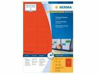HERMA 4545, HERMA Coloured labels A4 45.7 x 21.2 mm red permanent adhesion