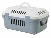 Discovery compact pet carrier 33x48x23 cm white/grey