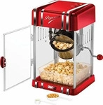 Unold 48535, Unold Retro popcorn maker - red metallic